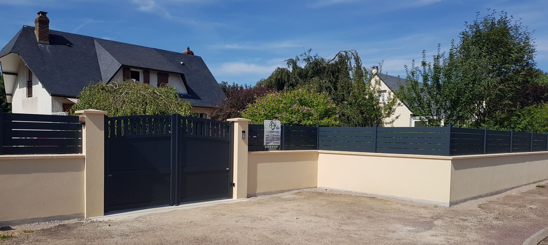 Portail aluminium